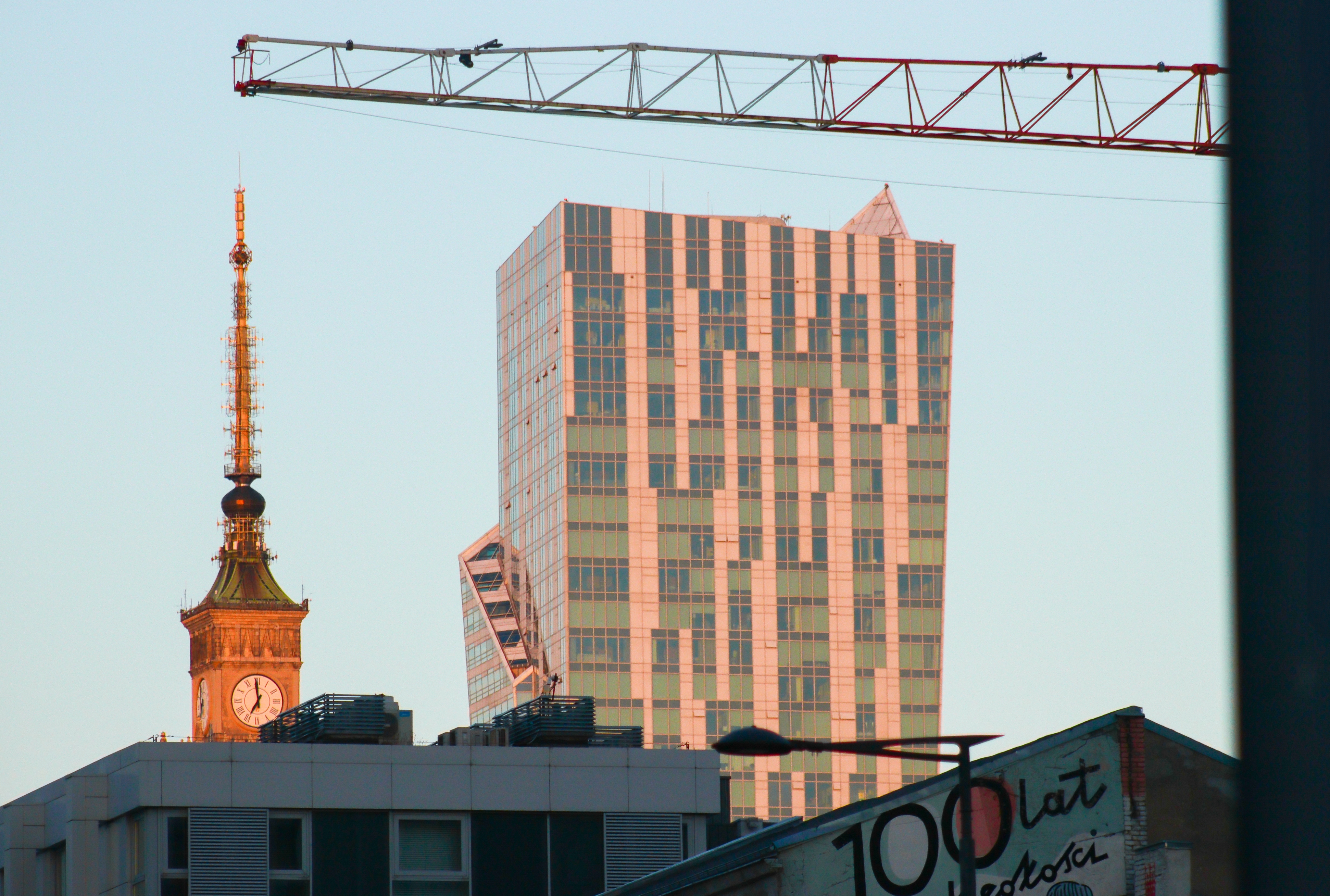 Craned